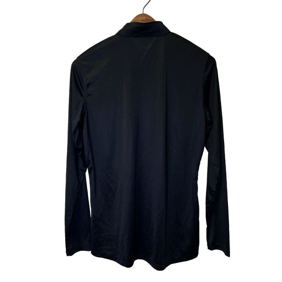 Elevate NINTENDO Women’s Medium Black 1/2 Zip Pullover Active Top Rare Game Fan - Picture 2 of 16